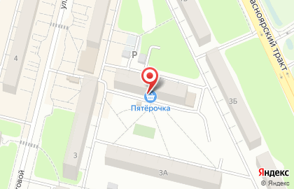 Хлебное место на улице Бархатовой на карте