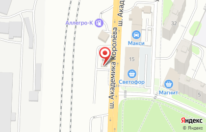 Автостоянка в Саратове на карте