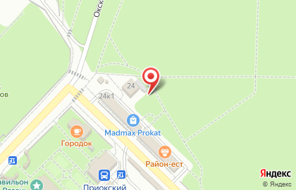 Кафе Якорь на Окском проезде на карте