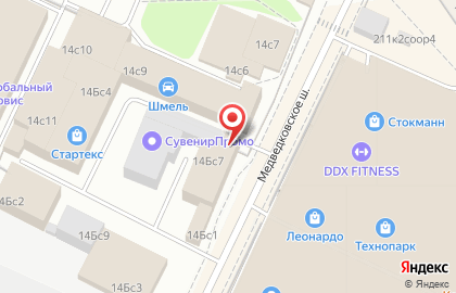 Музыкальный интернет-магазин MUSICexpert на проезде Серебрякова на карте