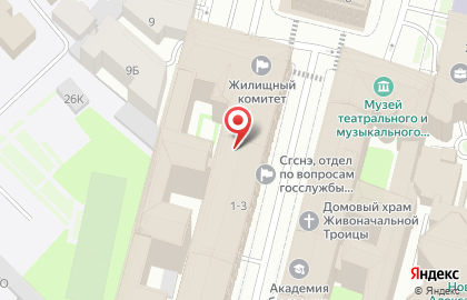 Территориальный Фонд Инженерно-геологических Материалов, Фонд Хранения на карте