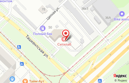 Инстар Лоджистикс Групп на Ташкентской улице на карте