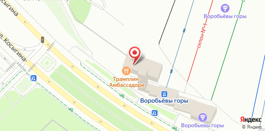 Ресторан Амбассадори на карте