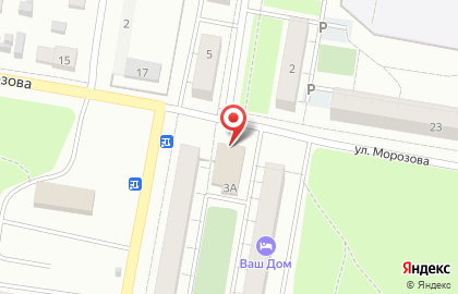 Супермаркет Пятёрочка в Советском районе на карте