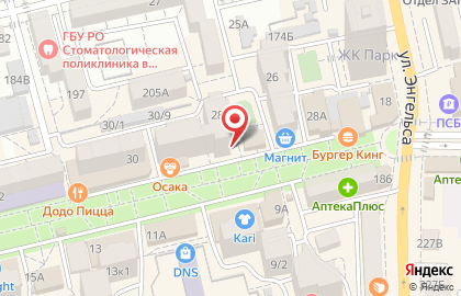 Мебельраш в Ростове-на-Дону на карте
