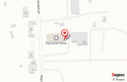 Торговая компания Русское поле на Магистралиной улице на карте