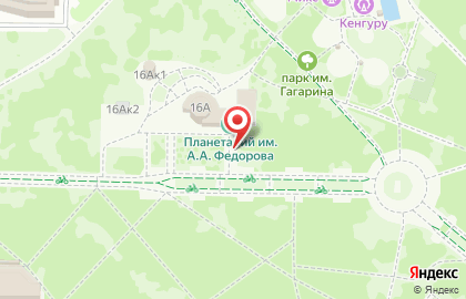 Планетарий в Новокузнецке на карте