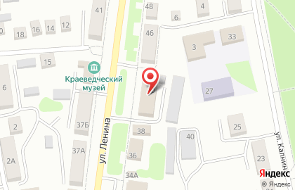 Магазин пива БИРхаус на улице Ленина на карте