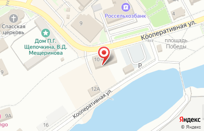 Магазин мебели Konturros на Кооперативной улице на карте