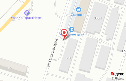 Шиномонтажная мастерская на улице Крупской на карте