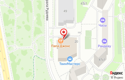 Тонировочный центр Тонировка ЮАО на улице Адмирала Руднева на карте