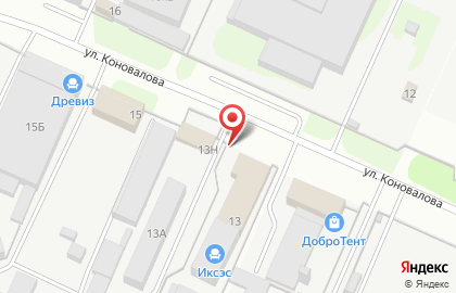 ЕвроТрак на улице Коновалова на карте