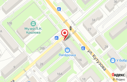 Продовольственный магазин в Пролетарском районе на карте