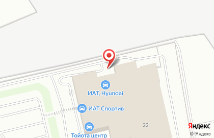 Официальный дилер Toyota Inter Auto Team в Санкт-Петербурге на карте