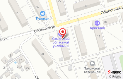 Самарский областной учебный комбинат, ООО Всероссийское общество автомобилистов на карте