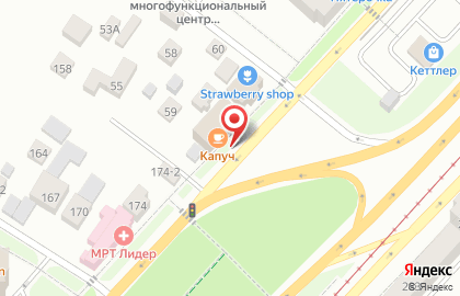 Международная сеть парикмахерских Хэдлайнерс на карте