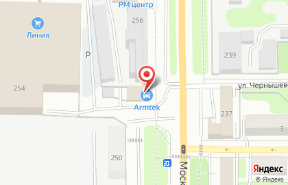 Автомойка самообслуживания Ehrle на Московской улице на карте