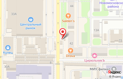МТС в Новомосковске на карте