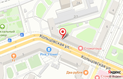 Агентство недвижимости Сота на Кольцовской улице на карте