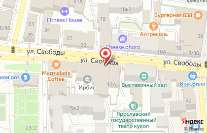 Ресторан домашней кухни Bazar в Кировском районе на карте