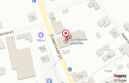 Церковь Сошествия святого Духа в Слободском на карте