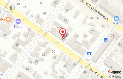 Мебельный салон АрхиДом в Грозном на карте