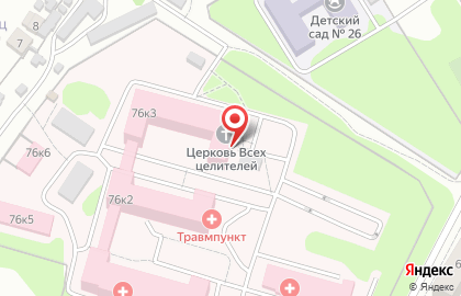Городская клиническая больница №7 на Петербургском шоссе на карте