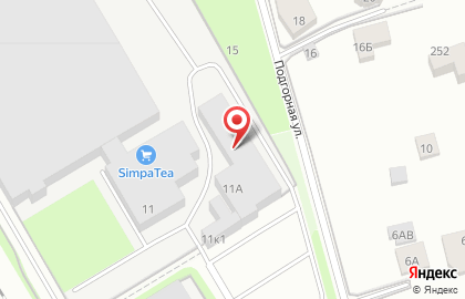Балтийская Мебельная Компания на Железнодорожной улице на карте