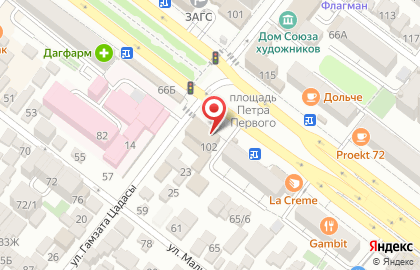 Оптика Digas в Советском районе на карте