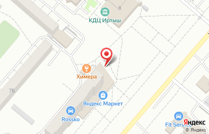 Салон оптики Монель в Омске на карте