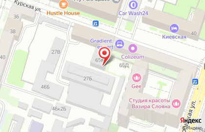 Альба на Курской улице на карте