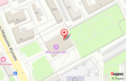 Оренбургская областная филармония на карте