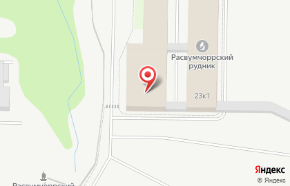 Расвумчоррский рудник на карте