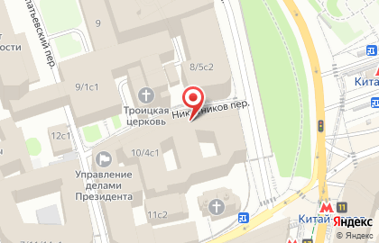 Управление по эксплуатации зданий высших органов власти в Москве на карте