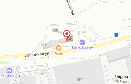 Автомойка самообслуживания Aquanika в Тракторозаводском районе на карте