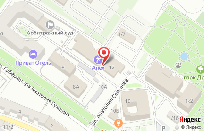 Anex на карте