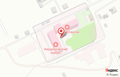 Онкологический диспансер г. Комсомольска-на-Амуре в Комсомольске-на-Амуре на карте