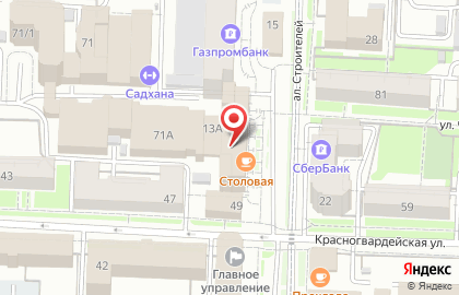 Омский филиал Самарской алюминиевой компании на карте