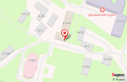 Шиномонтажная мастерская в Красногвардейском районе на карте