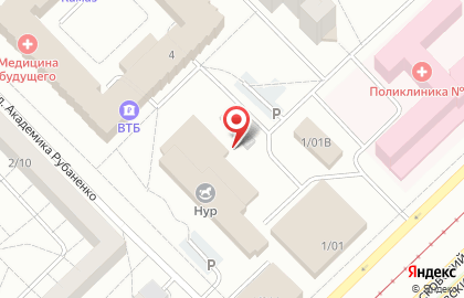 Нур в Набережных Челнах на карте