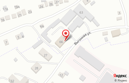 Магазин продуктов ПО Курское на Выгонной улице на карте
