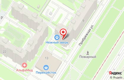 Метрополь, Кондитерское Производство на Прибрежной улице на карте