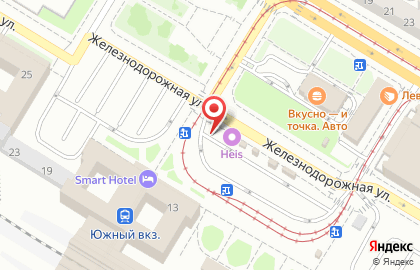 ФлоМастер на Железнодорожной улице на карте
