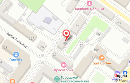 Магазин Фабричный трикотаж на Октябрьской улице на карте