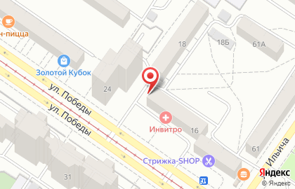 Учебный центр ГЕНИЙ в Орджоникидзевском районе на карте