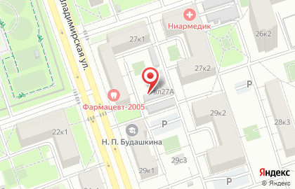 Автостоянка Мгса на Перово на карте