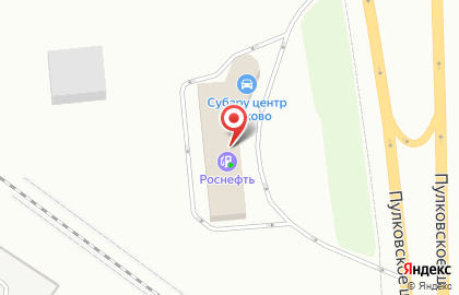 Роснефть на Пулковском шоссе, 27а на карте
