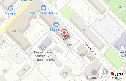 Маникюрно-тренинговый центр Креатив на Затинной улице на карте