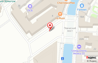 Аттик на Невском проспекте на карте