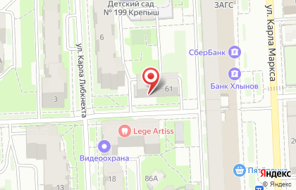 Гастроном на Советской улице на карте